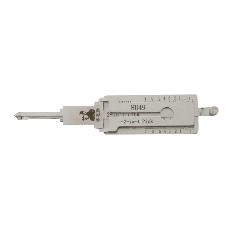 Lishi 2 in 1 tool HU49 HU46 HU56 HU64 HU66 HU83 HU87 HU92 HU100 HU100(10) HU100R HU101 HU162T(8) Top selling types