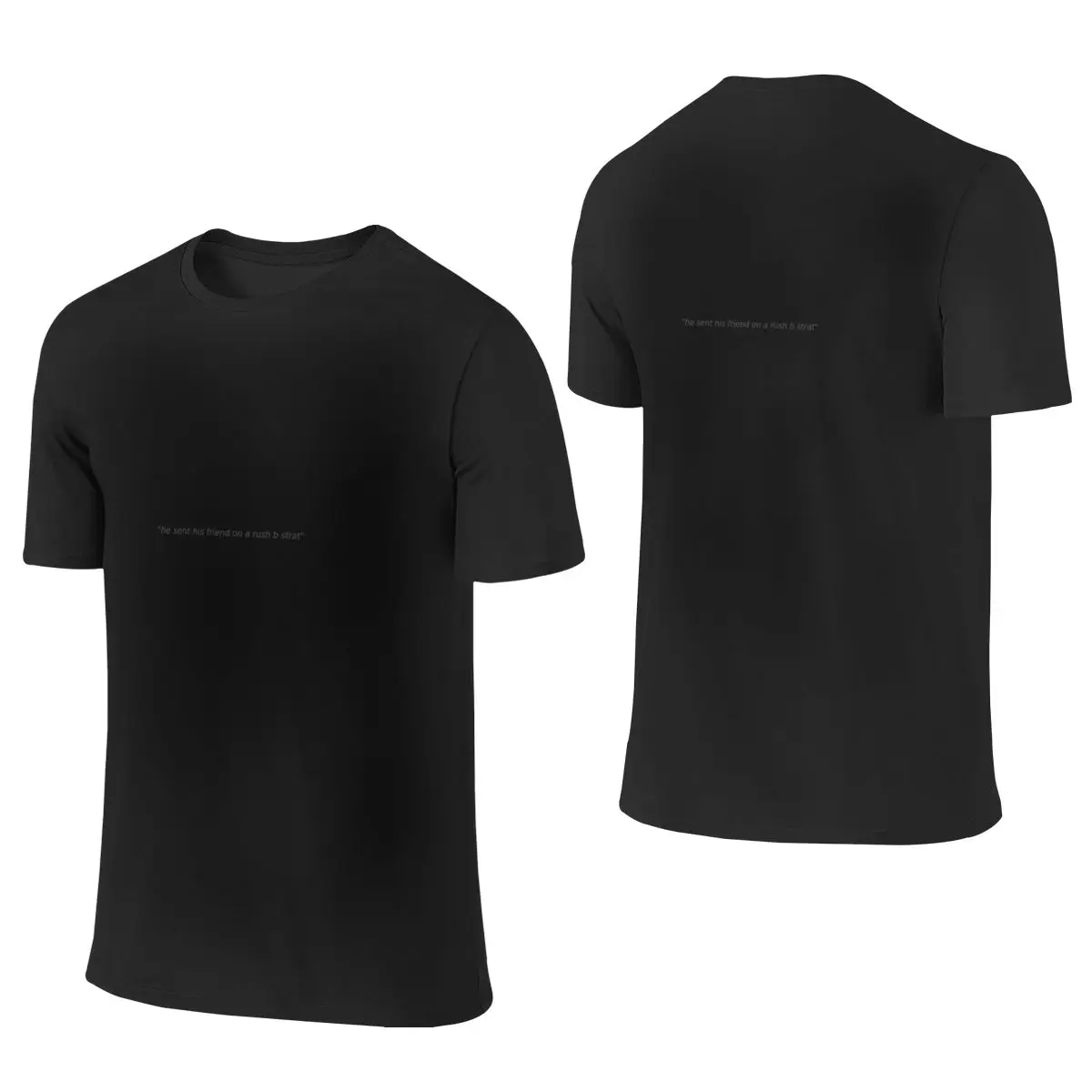 Футболка Counter Strike 2 - The Definition Of Rush B (CS2) Casual Reversible T-shirt Original Niche Lazy Feeling Tee