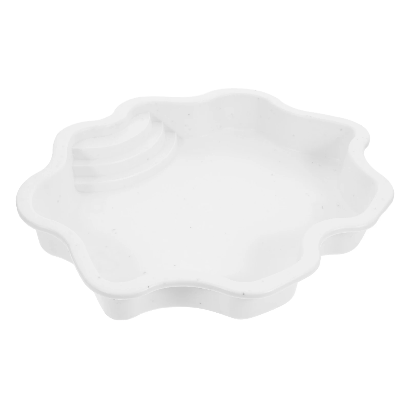 

Reptile Water Bowl Bath Tub Soak Pool for Turtle Bathing Lizard Food Dish Abs Terrarium