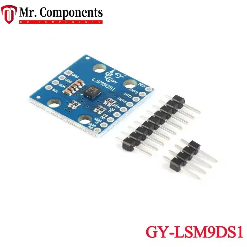 LSM9DS1 9 IMU de nueve ejes brújula electrónica acelerómetro giroscopio magnetómetro/módulo Sensor de medida inercial I2C SPI para Arduino