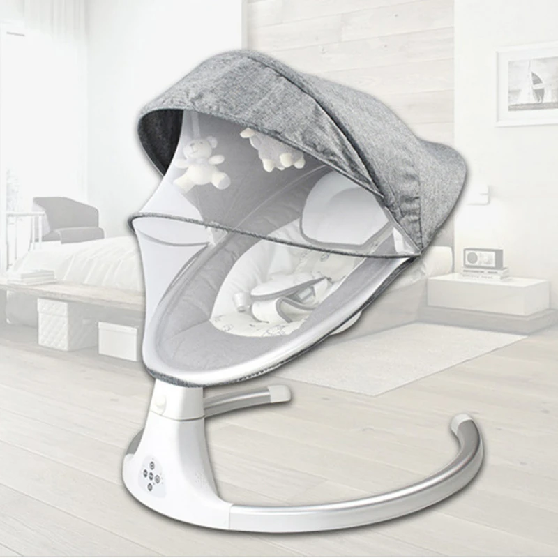 Baby resting chair USB Multifunctional interface electric rocking chair baby rocking chair Bluetooth rocking chair for kids