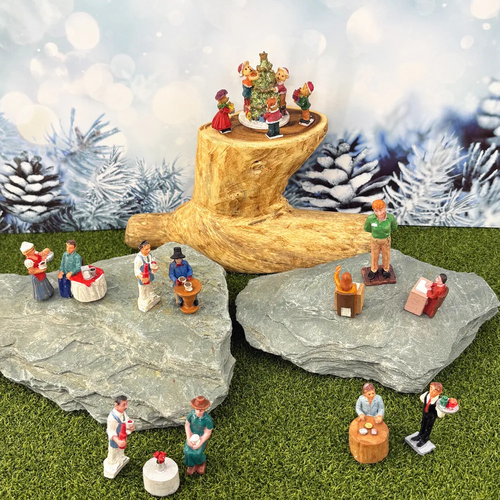 Christmas | Halloween | Figurines & Miniatures | Desk Sculpture | Handicraft Gifts | Sand Table Decoration Articles |