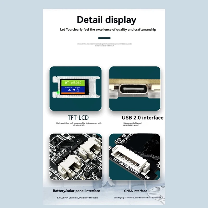 T114 V2 Meshtastic Tracker NRF52840, SX1262, GPS, Lorawan, Arduino Compatible, Low Power BLE & Wifi Devboard