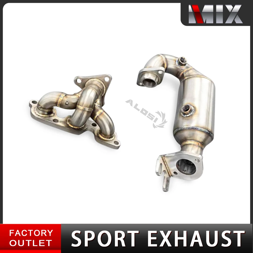 For Mercedes-Benz SMART 451 2009-2015 stainless steel performance exhaust direct downpipe and manifold