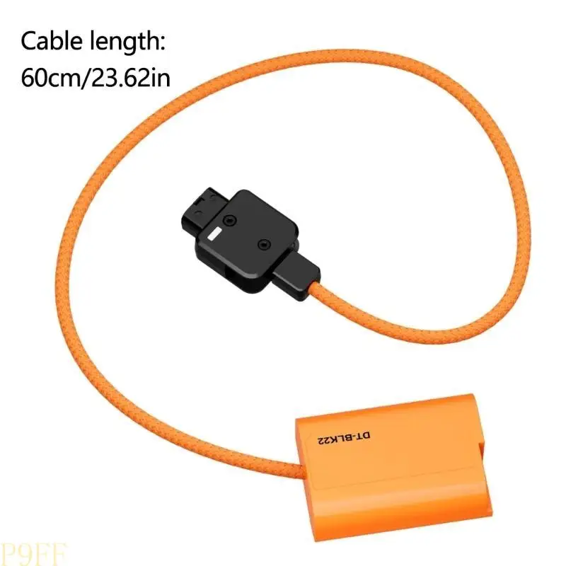 

CS1W D Tap To DMW-BLK22 Battery Converter For S55K S5M2 GH7 GH6 GH5M Ensures Uninterrupted Video Recording