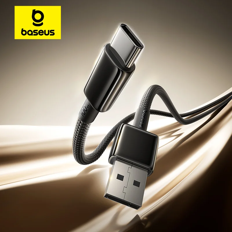 Baseus USB Type C 100W Cable For Huawei Honor Xiaomi Samsung Super Charge Fast Charging USB C Charger Data Cable Wire Cord