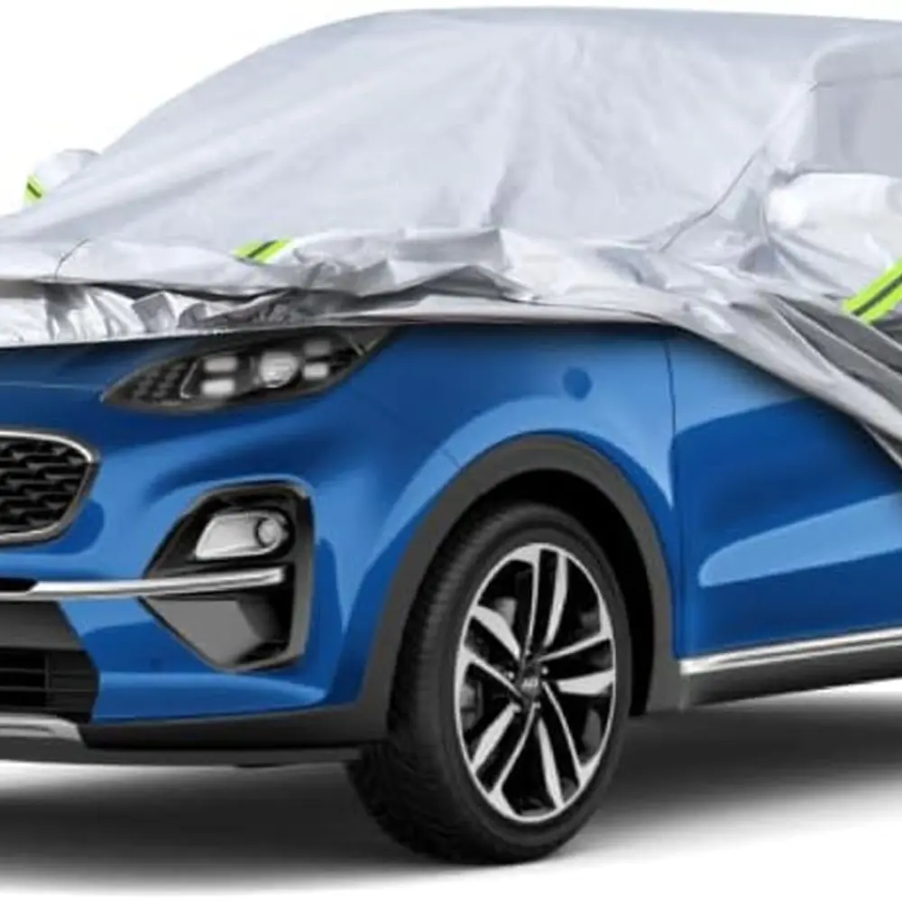 

Custom-Fit Kia Sportage SUV Cover 1994-2025, All-Weather Waterproof Protection for Outdoors & Indoors with Zippered Access