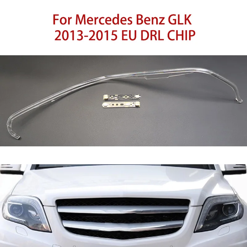 

Solve The Yellowing and Not Bright Car DRL CHIP Angel Eye For Mercedes-Benz GLK White Light Ballast 2013-2015 European Edition