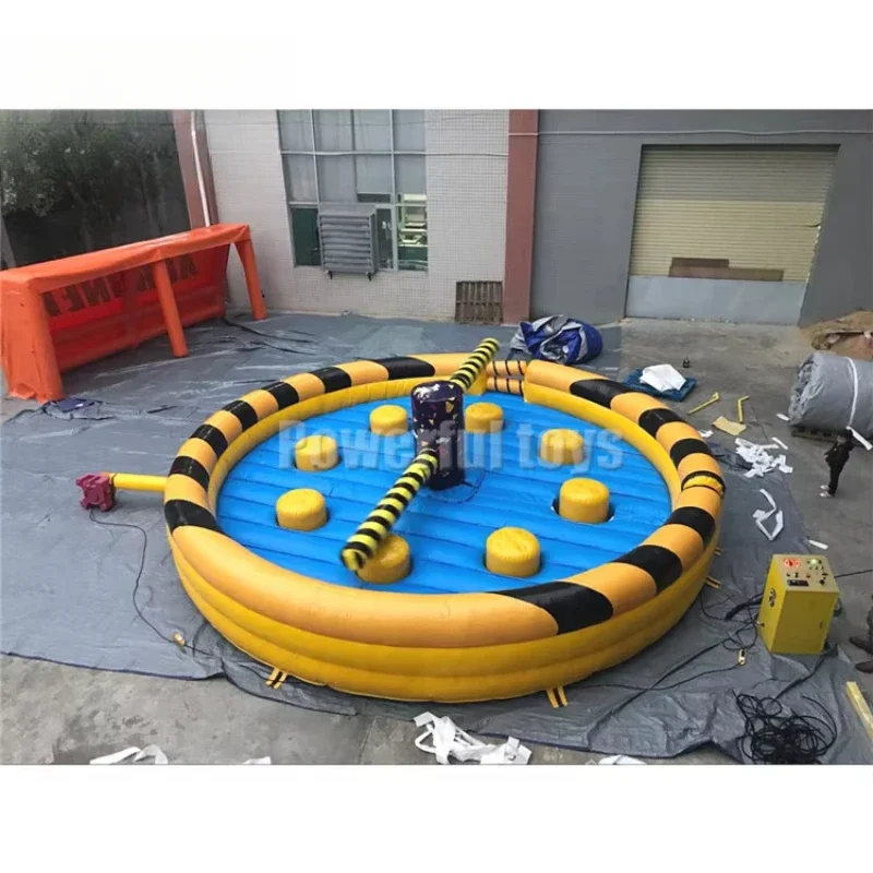 

Hot Sale Factory Price Giant Mechanical Inflatable Wipe Melting Game Wipe Inflatable Trampoline
