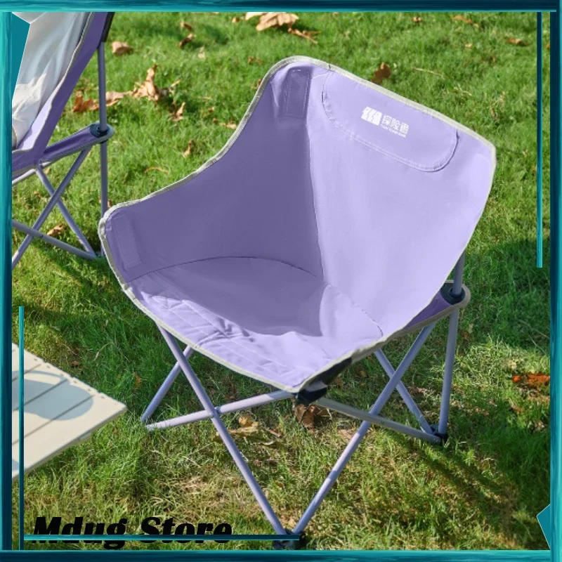 Purple Folding Beach Chairs Compact Hiking Camping Relaxing Beach Chairs Garden Travel Cadeira De Praia Outdoor Furniture