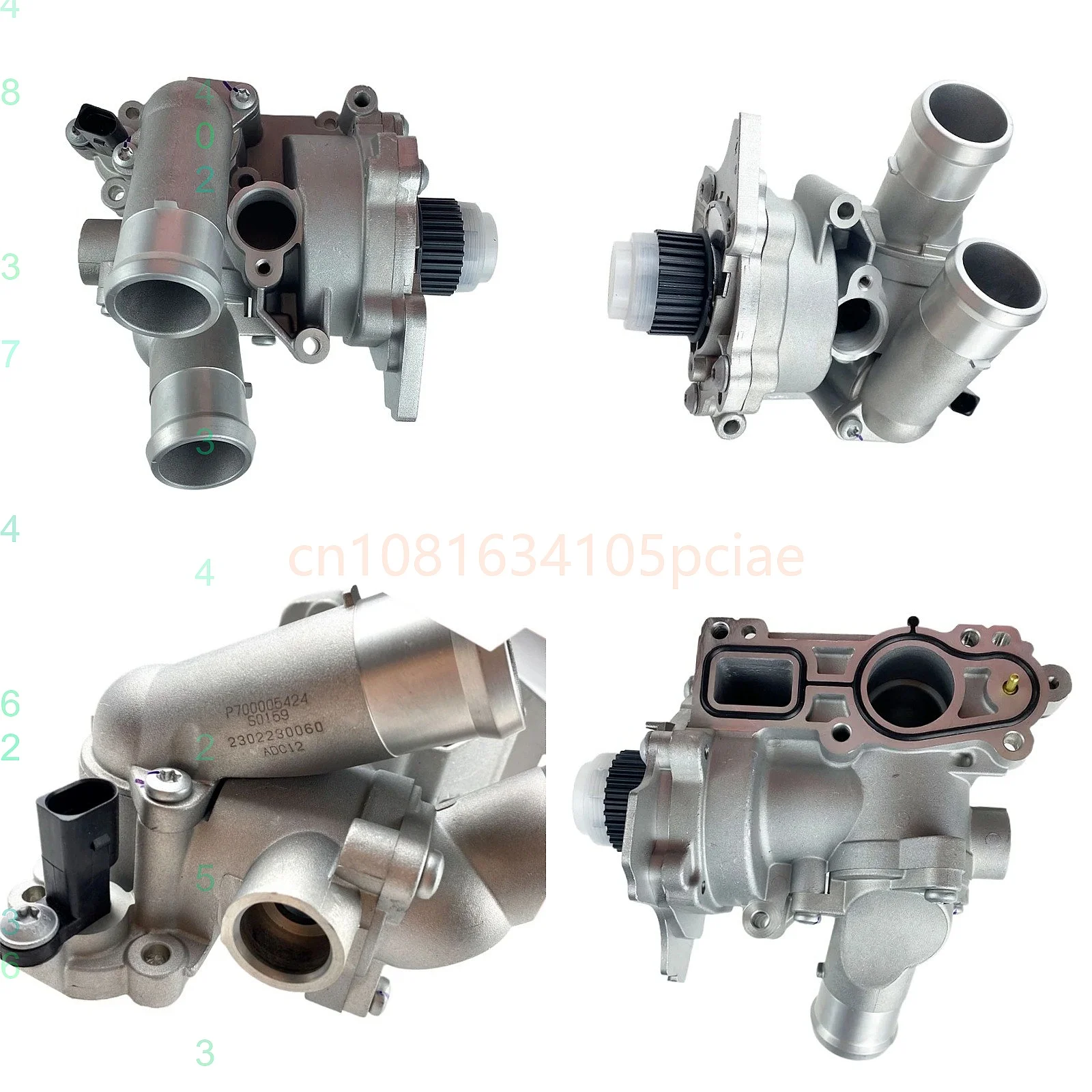 Bomba de Agua para Motor Borgward Bx7 Bx5 2.0T 1.8T, Ensamblaje de Piezas Automotrices Totalmente de Aluminio