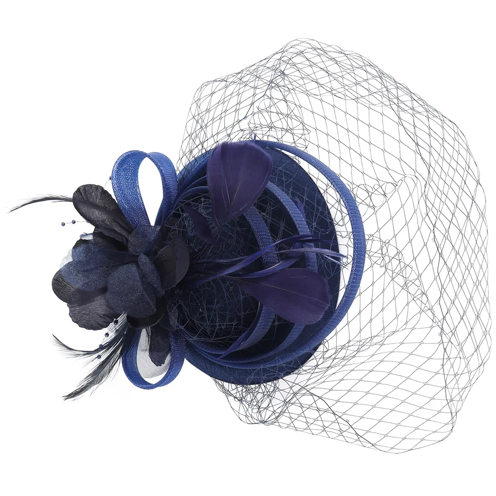 

Artificial Bridal Hair Accessories Fascinator Headb Women Headdress Tea Party Hat Bride Fascinators Wedding Hair Clip