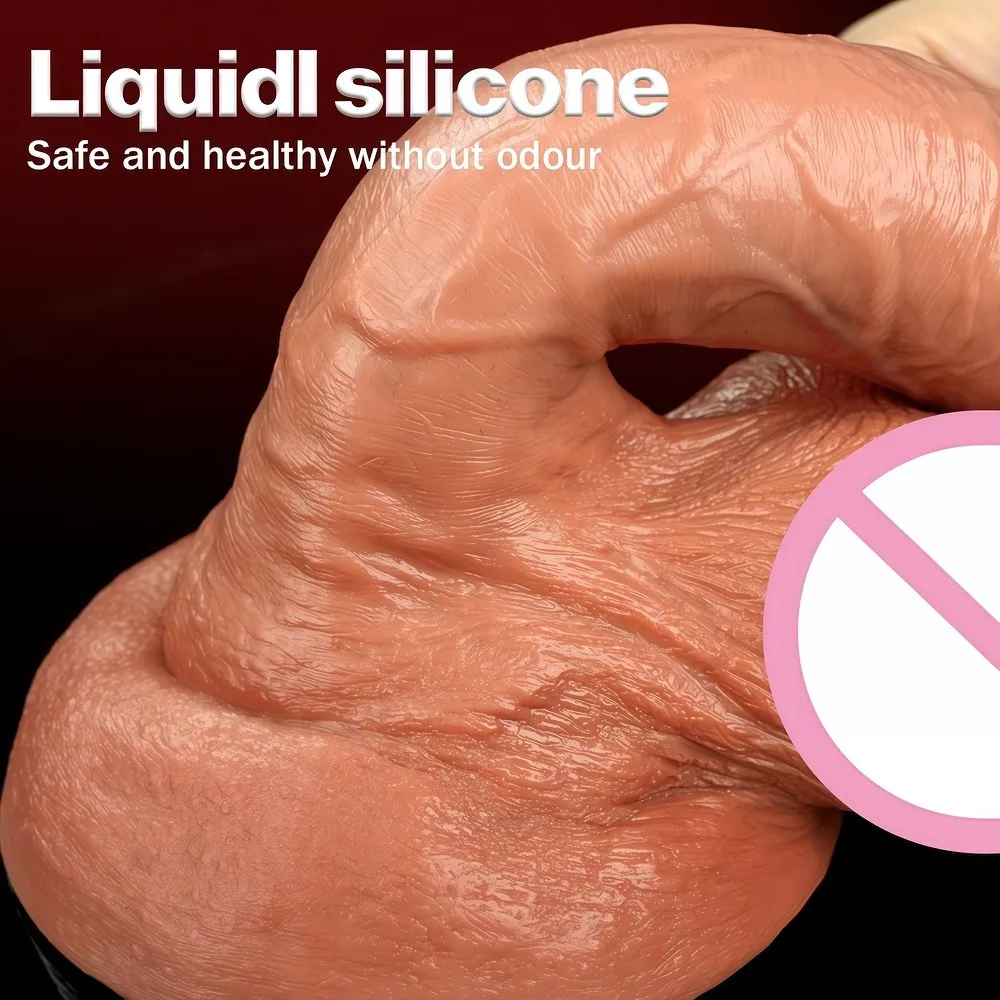 Realistic Dildo with Powerful Suction Cup Realistic Penis Flexible G-spot sex toys for Women Masturbation Lesbain Adult 18 view 5