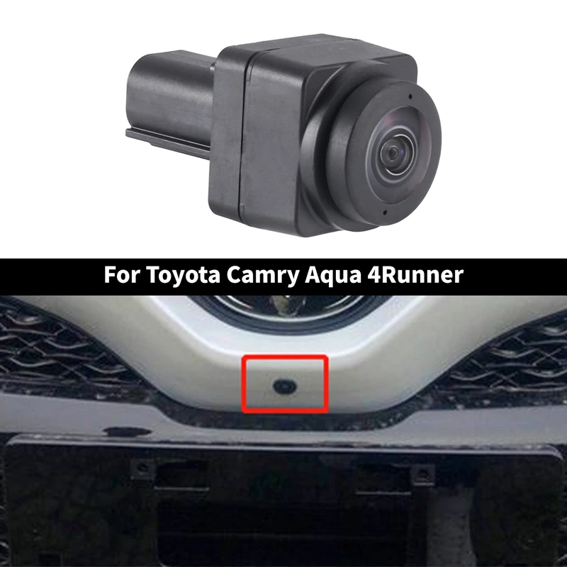 Car Front Surround View Camera 86790-33220 86790-52400 86790-35070 For Toyota Camry Aqua 4Runner Grille Assist Camera