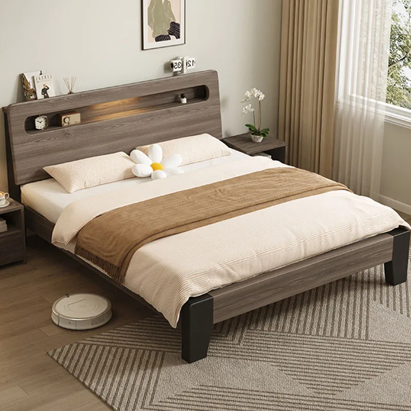 Children Baby Bed Luxury Mobile Floor Princess Girls Girls Sleeping Wooden Modern Bed Bedroom Letto Matrimoniale Home Furniture
