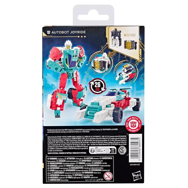 

Hasbro Transformers Age of Primes Autobot Joyride 13cm Deluxe Class Action Figure - Model Collection Toy