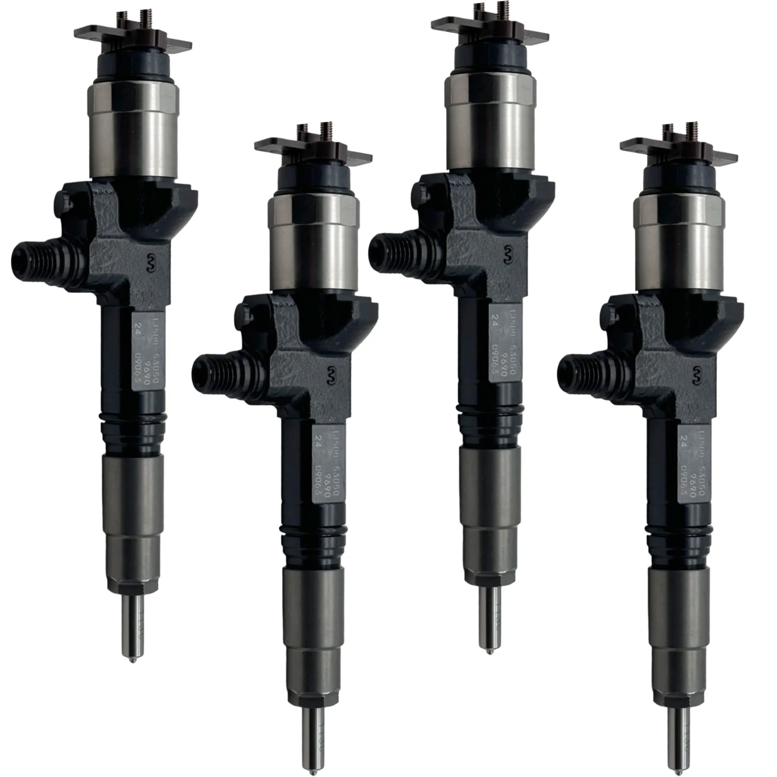 1PCS Fuel Injector 095000-9690 1J500-53051 1J500-53052 1J500-53050 For Kubota Loader M100GXDTC M110GXDTC M4N-071HD12