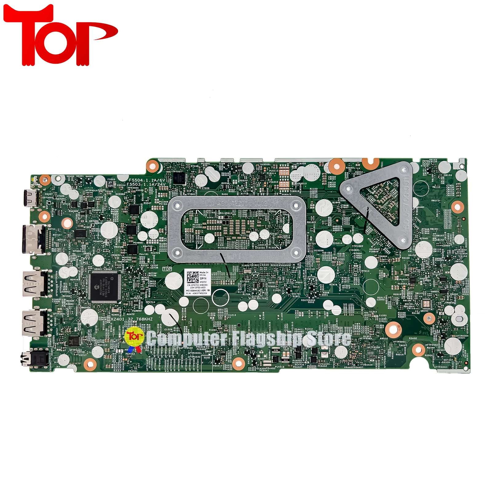 Imagem -03 - Placa-mãe do Portátil para Dell 0mphw 0fd7jj 178591 14 5480 5482 5488 5481 15 5580 5582 I58265u I79565u Mainboard Transporte Rápido