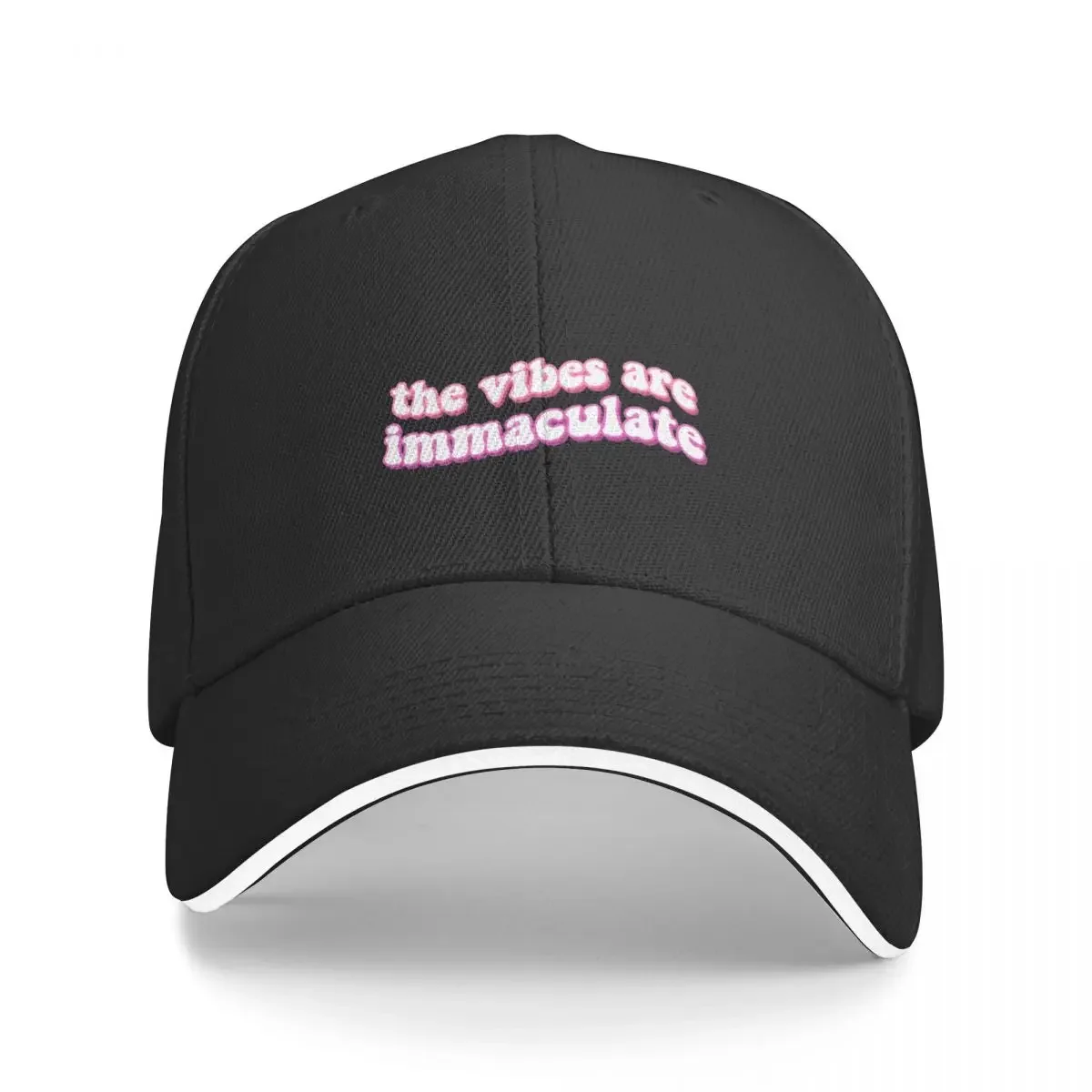 the vibes are immaculate Baseball Cap Trucker Cap Sun Hat For Children Men's Luxury Women's