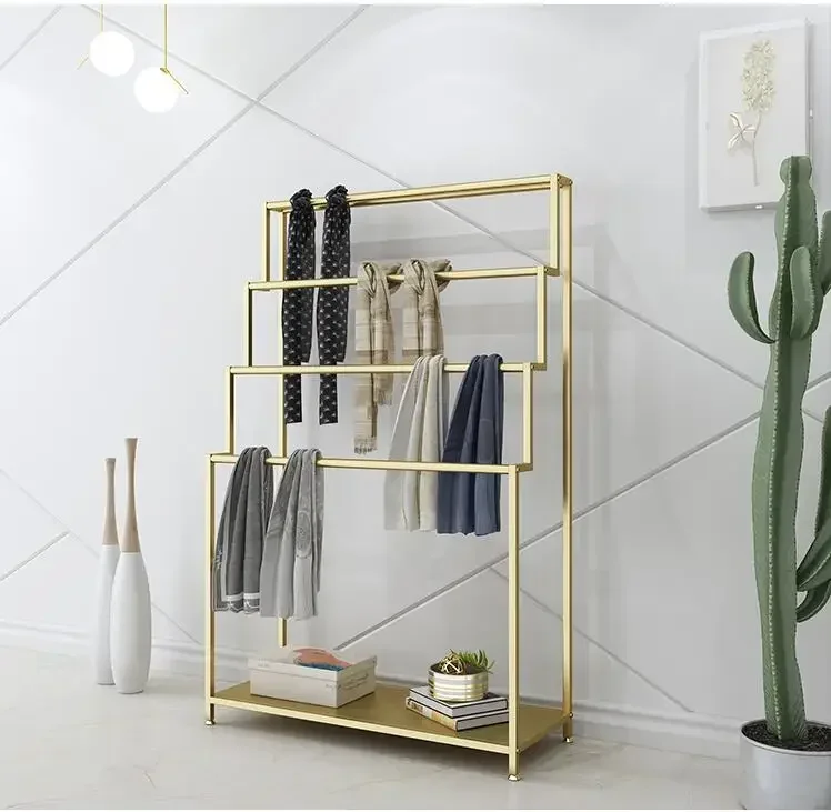 

A scarf display stand floor towel pants hanger cloth shawl clothing store display goods