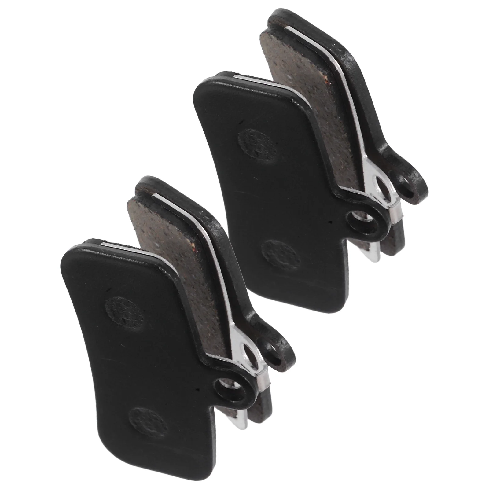 

2Sets Mountain Bike Disc Brake Pads Resin Metal High Performance Low Noise Front Rear Bike Brake Replacement Parts