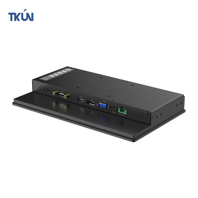 12-Inch 1920x1080 Industrial Widescreen Touch Display Embedded Installation Touch Screen DP HD-MI TKUN Industrial Computer