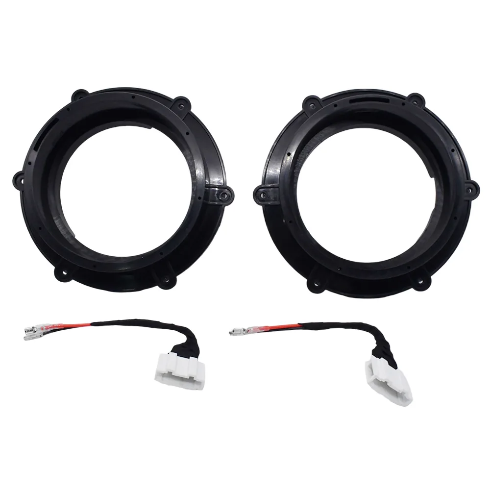 1 زوج لفولكس واجن ماجوتان ساجيتار تيجوان سكودا اوكتافيا مكبر صوت للسيارة محول الصوت جبل 6.5 8 بوصة خاص مع المكونات ضياع #4