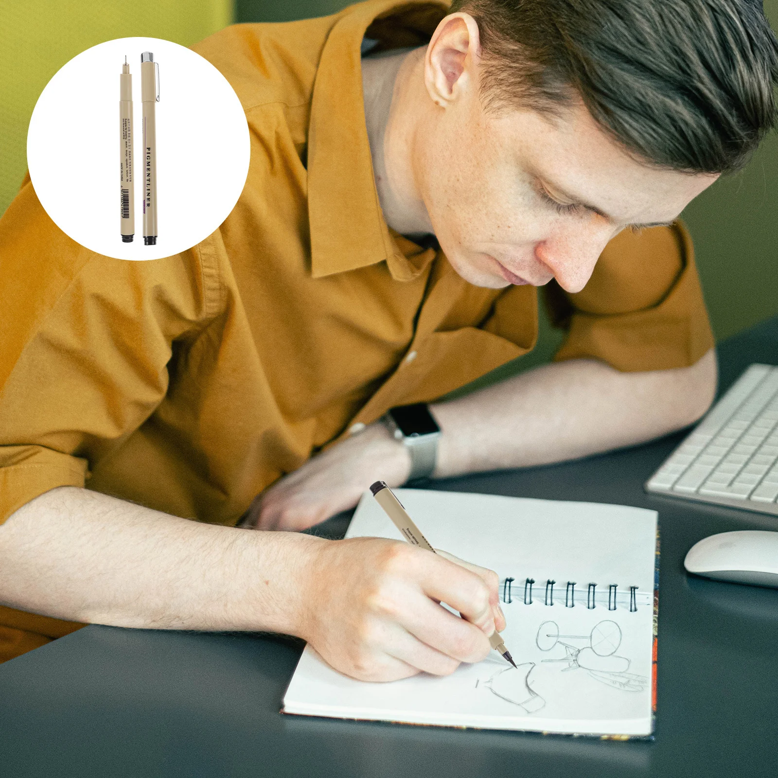 

12Pcs Waterproof Fine Pens Portable Art Pens for Drawing Sketching Painting Drawing Art Markers