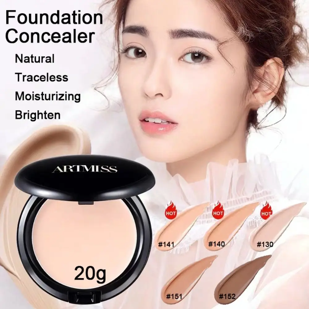 

Portable Waterproof Cream Foundation Freckles Long Lasting Nature Concealer Dark Circles Tattoo Full Coverage Concealer Women