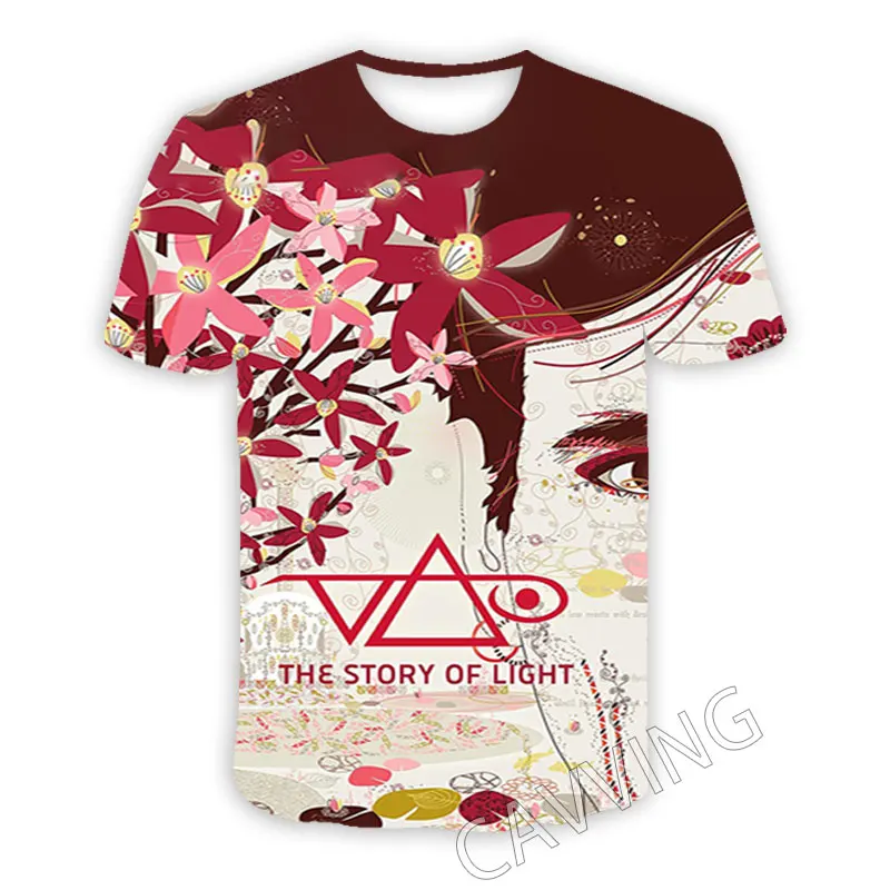 CAVVING 3D Printed  Steve Vai  Casual T-shirts  Hip Hop T Shirts Harajuku Styles Tops Clothing for Men/women