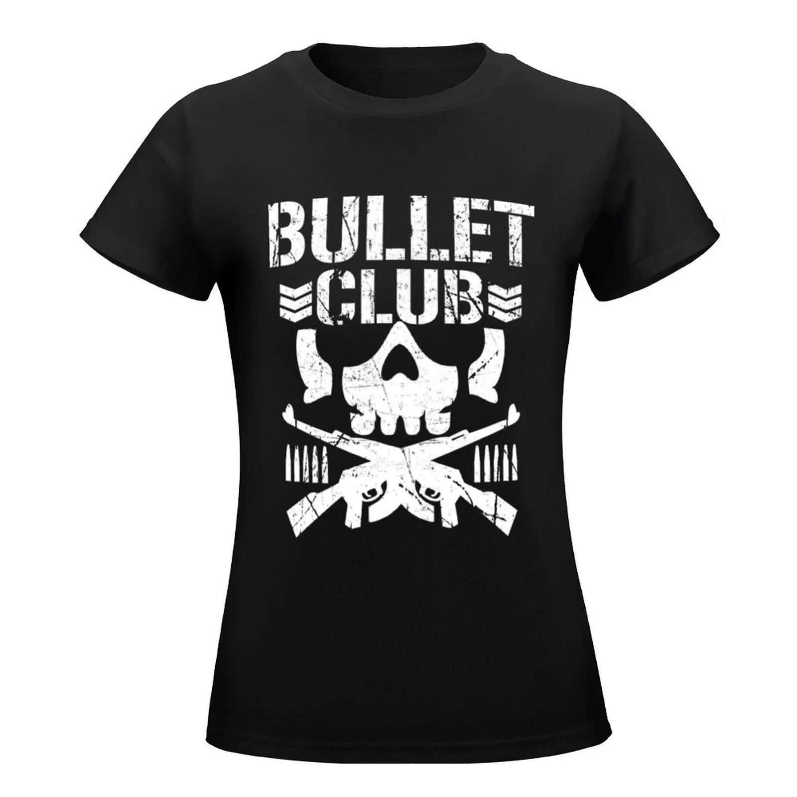 Bullet Club T-Shirt cute clothes Aesthetic clothing korean fashion Female clothing spring clothes Women 2024