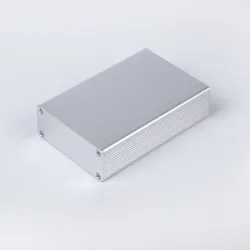 1pc Aluminum Enclosure Case Silver DIY Electronic Project PCB Instrument Box 100x66x27mm PCB Instrument Metal Box