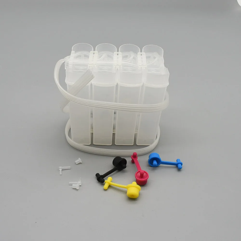 

4 Color 85ML DIY Ink Tank Universal CISS Refill Kit For Epson Canon HP Brother Inkjet Printer