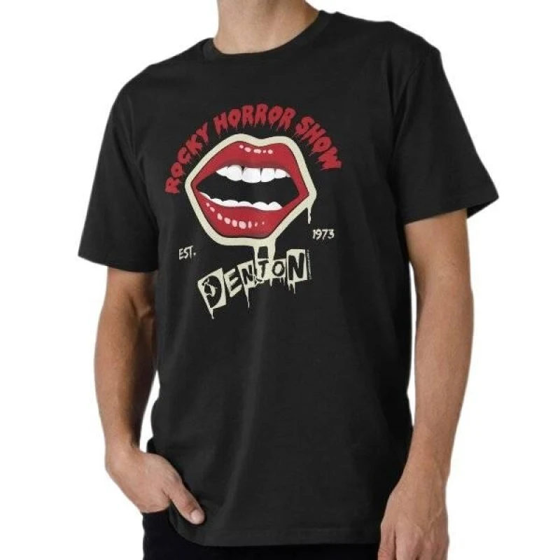 

Gothic Horror Film Rocky horror picture show movie Gift T Shirt 0612 Frank-N-Furter Print Graphic clothes US Size tops S-6XL
