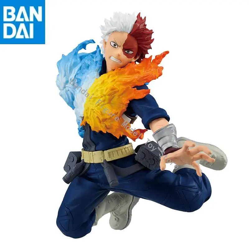 

BANDAI NAMCO BANPRESTO в наличии, оригинальная фигурка My Hero Academia MAXIMATIC Todoroki Shouto, ПВХ, около 17 см, модель игрушки в подарок