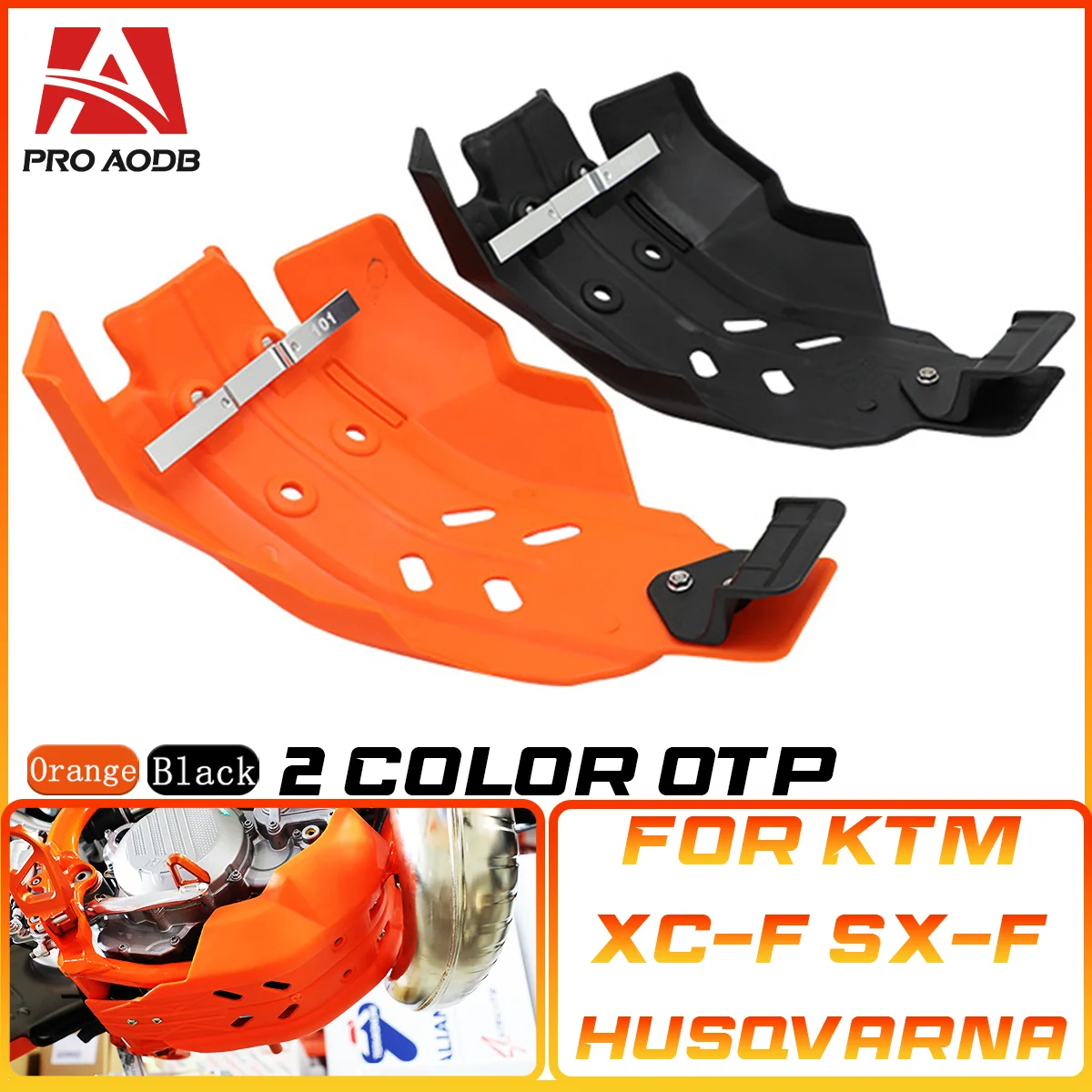 

Motorcycle Engine shield Frame Protector Cover Guard For HUSQVARNA TE TC FE FC 350 For KTM XC-F SX-F XCF SXF 250 300 2016–2023