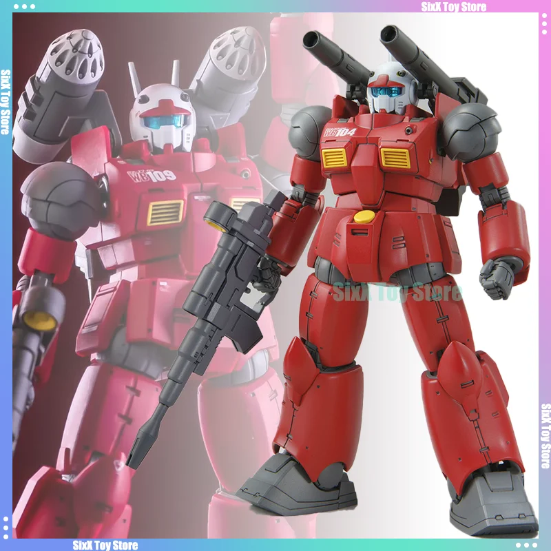 В наличии Gaoke HG 1/144 Модельный комплект GTO Guncannon RX-77-02 Сборка Фигурки Робот Индивидуальные пластиковые модели Наборы игрушек в подарок