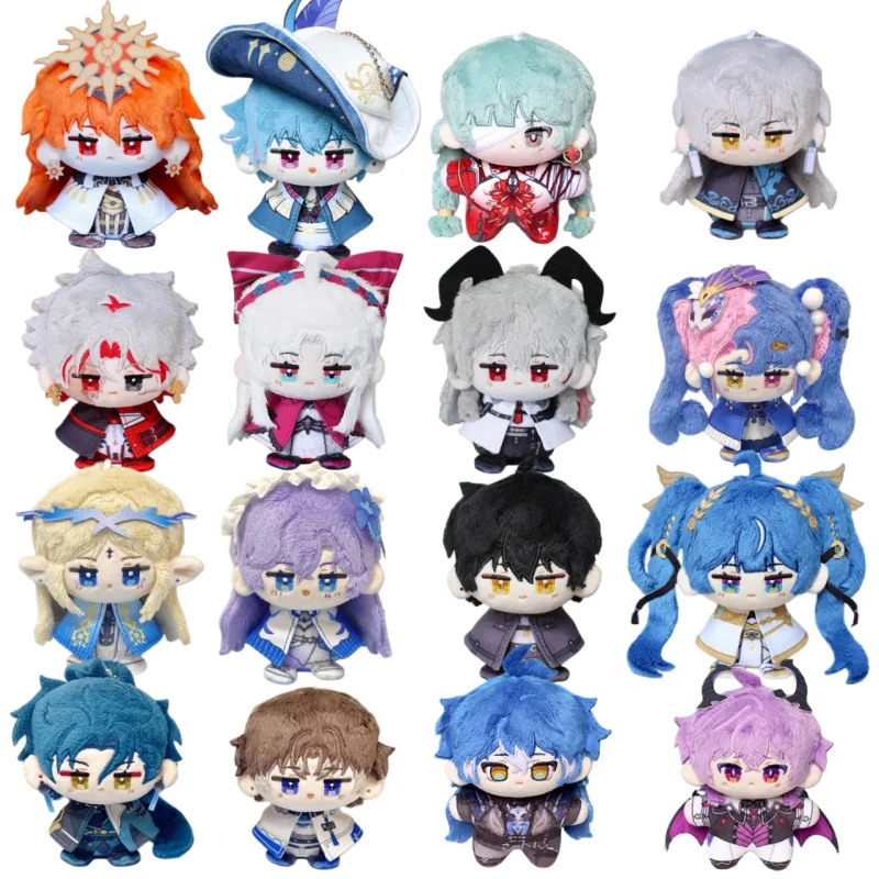 

В наличии: Плюшевый брелок-кукла Wuthering Waves 12 см — Чисато, Картеция, Фролло, Юно, Энкор. Аниме-игровой мерч, подарок.