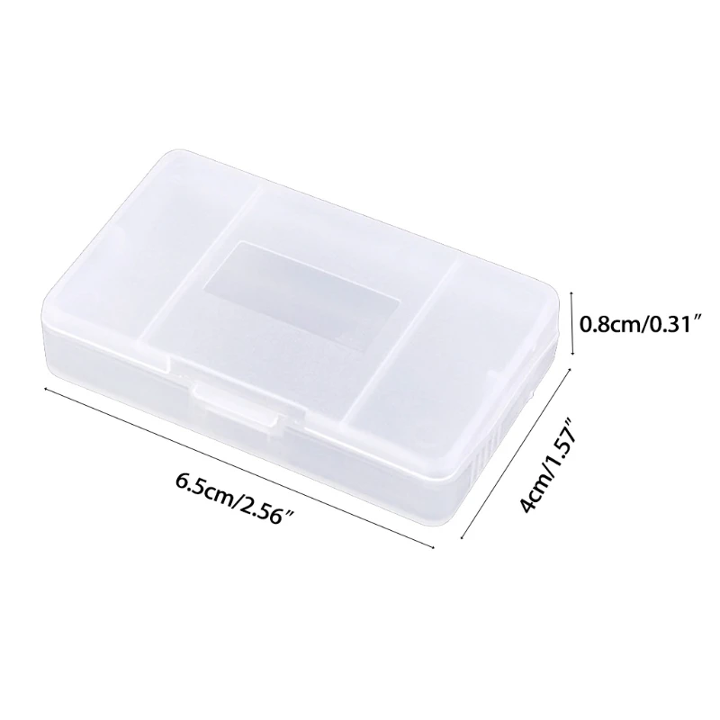 F3MA Nhựa Trong Hộp Đựng Thẻ Trò Chơi Cho Ốp Lưng Cho