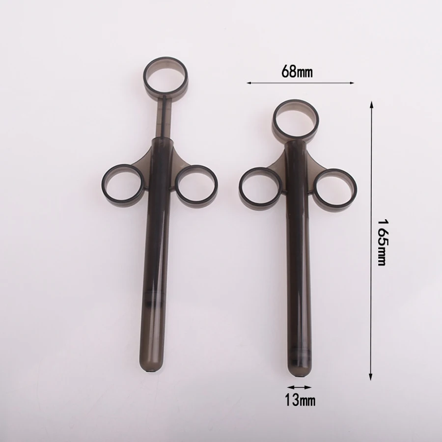 Enema Inject Oil Lubricant Applicator Lube Launcher Syringe Injector Vaginal Anal Vagina Clean Tools Feminine Hygiene Product