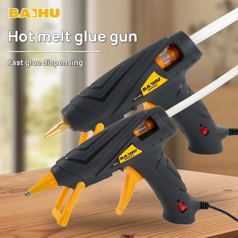 20W/80W US/EU Hot Melt Glue Gun 7/11mm Glue Sticks DIY Mini Electric Heat Temperature Repair Tool Industrial Thermo