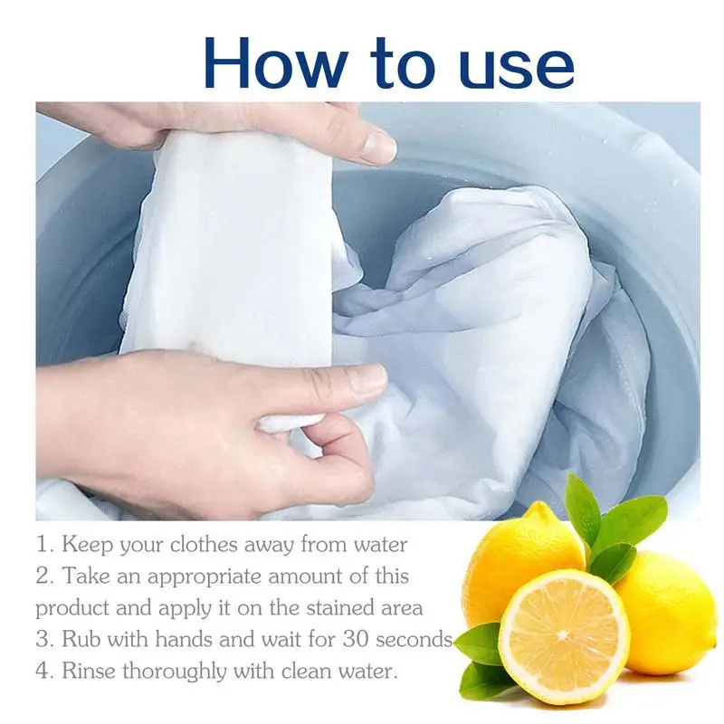 Enzyme Clothing Decontamination Liquid Portable Stain Removal Agent Laundry Stain Remover Odour Remover Active Enzyme Cleaning