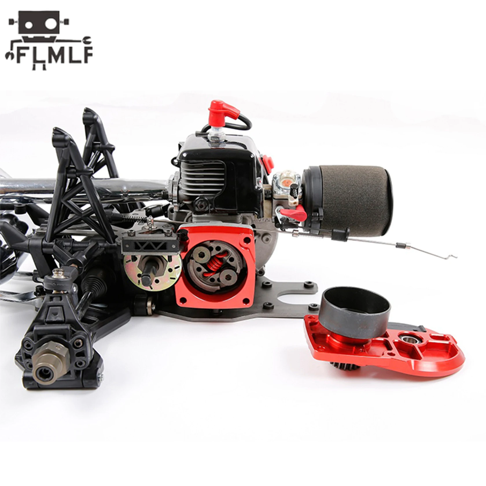 Jeu de Support de tasse d'embrayage à dégagement rapide en métal CNC pour voiture Rc, pièces de camion 1/5 HPI ROFUN BAHA ROVAN KM BAJA 5B 5T 5SC