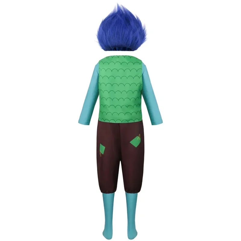 Anime Trolls Branch Cosplay Robes pour enfants, Tenues de carnaval, Halloween, Pourim, Ultraviolets, Rypy, Garçons