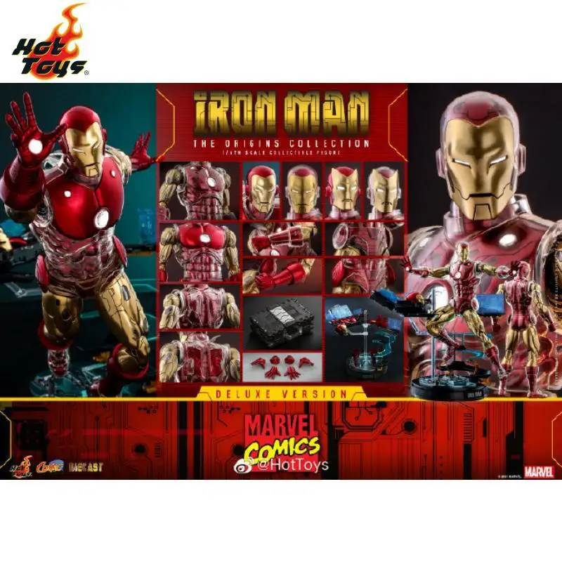 

In Stock Original Hottoys HT 1/6 Iron Man CMS07D37 Marvel Comics Marvel Anime Action Figures Collection Model Toys