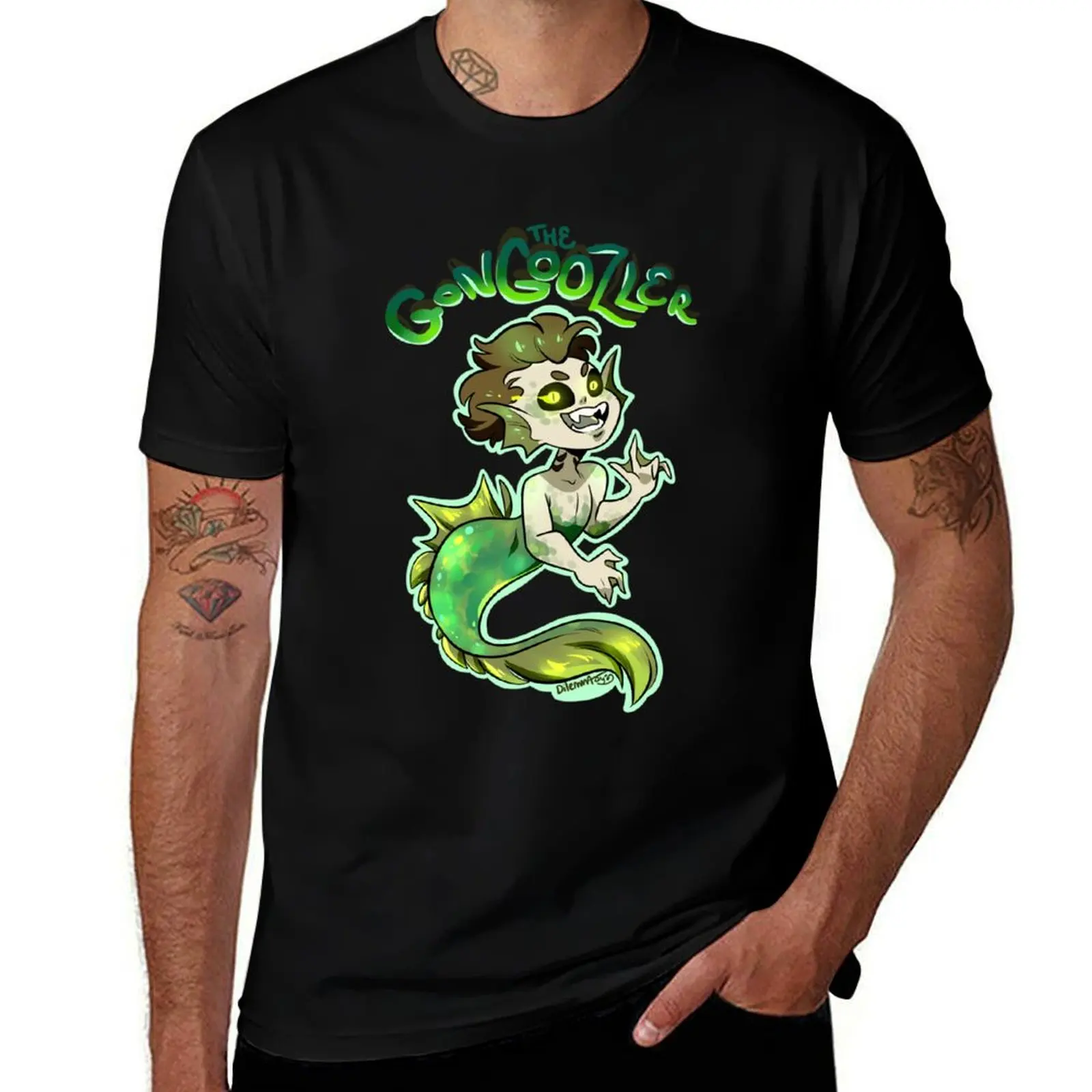 

Unus Annus Cryptids - The GonGoozler \t T-Shirt man t shirt summer cotton tshirt 100% T-shirt