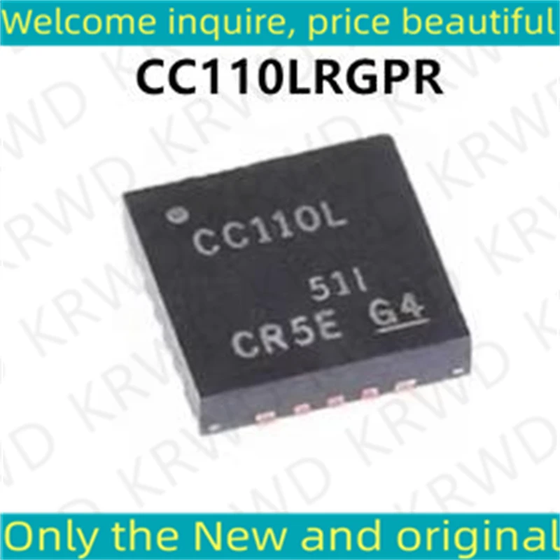 10PCS  CC110L  New and Original Chip IC CC110LRGPR CC110L  CC110 QFN-20-EP(4x4)