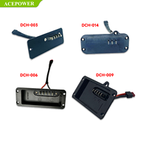 Folding Ebike 5Pin Battery Connector of DCH006 009 014 Male Side Discharge Plate for Samebike Engwe Mate Bike Battery Connection