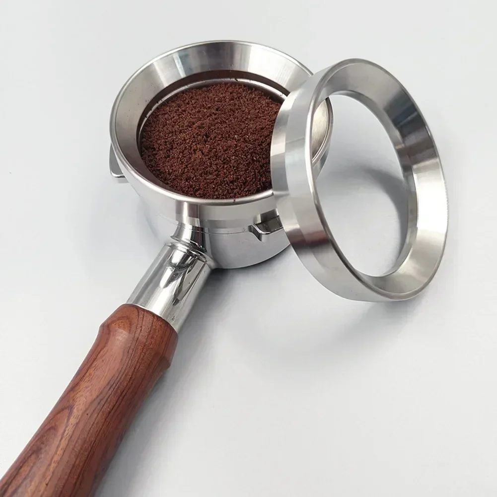 Experience Better Coffee 49MM Dosing Ring Magnetic Quality Aluminum Build Easy to Install Enjoy Handmade Coffee at Its Best