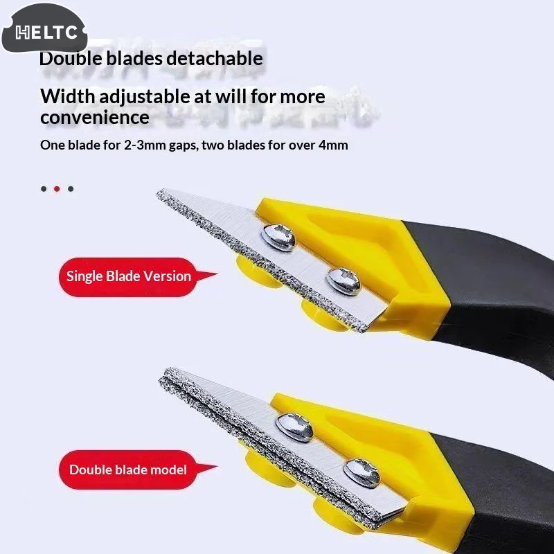 Ceramic Grout Removal Cleaning Knife Wall Floor Joint Rake Scraper Ceramic Seam Cutting Blade Tile Grout Saw Grout Removal Tool